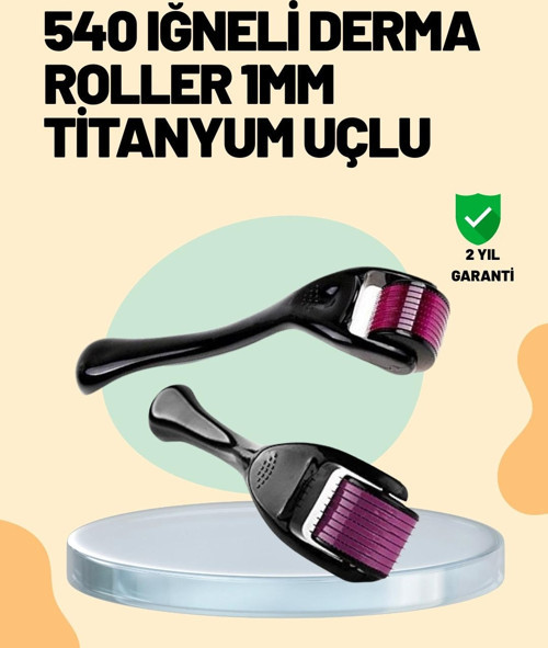 Cilt Yenileyici Derma Roller – Mikro İğneli Bakım Aracı