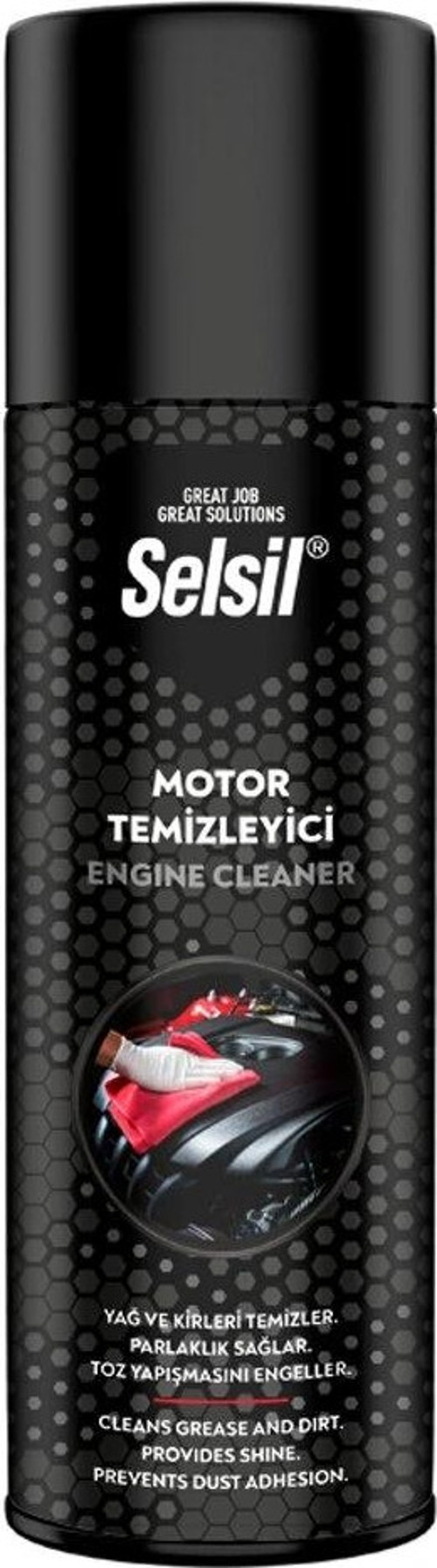 OTO - ARAÇ MOTOR TEMİZLEYİCİ - PARLATICI - TOZ YAPIŞMA ENGELLEYİCİ SPREY 500ML (5047)