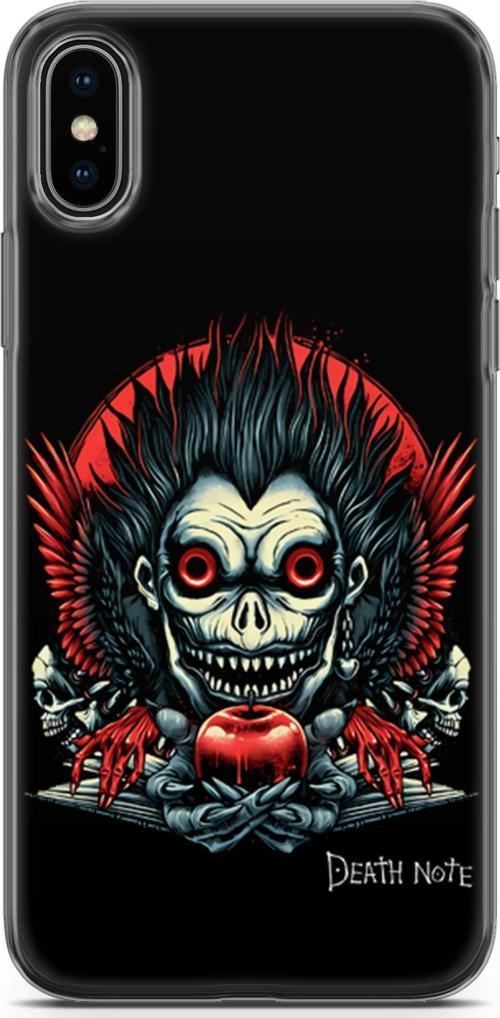 Apple iPhone X uyumlu Anime 23 TPU Silikon Death Note Ryuk I