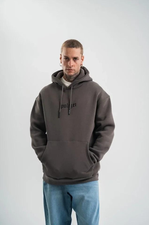 Kapşonlu Double Oversize Dijital Patchli SweatShirt