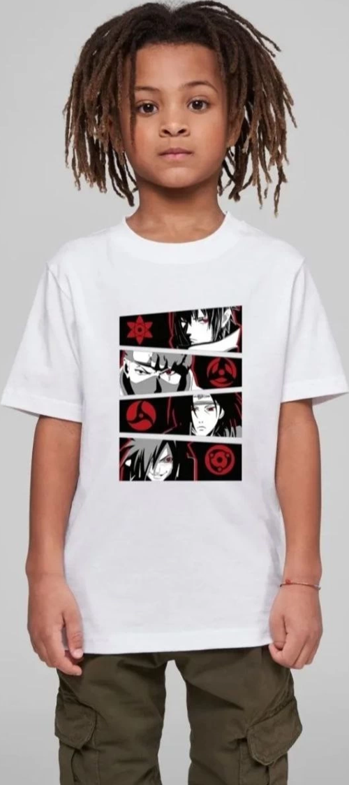 Çocuk Unisex Baskılı T-Shirt - Beyaz