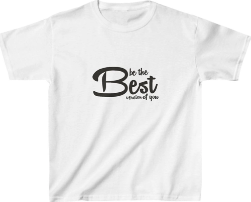 Unisex Çocuk Baskılı T-Shirt - Beyaz