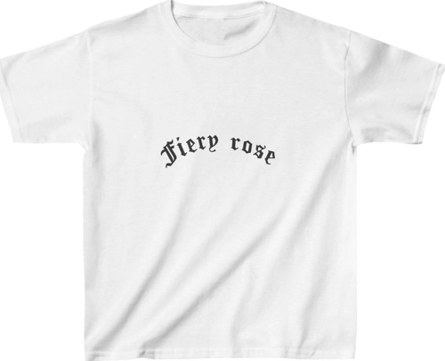 Çocuk Unisex Baskılı T-Shirt - Beyaz