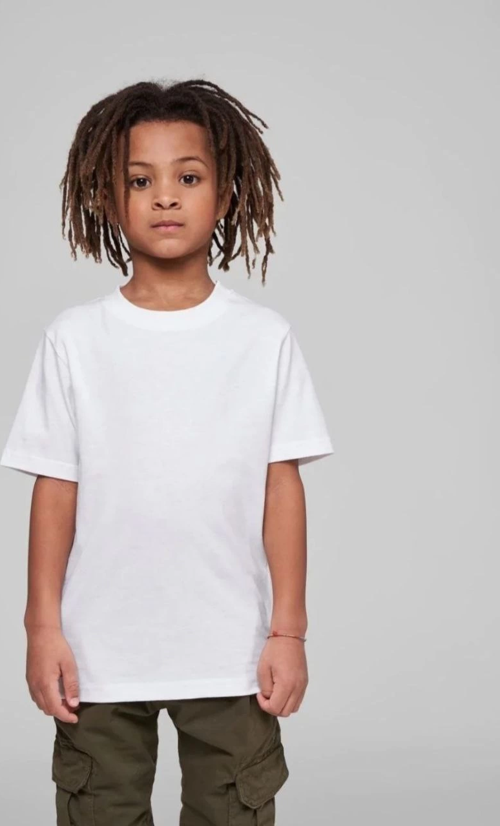Çocuk Unisex Basic T-Shirt - Beyaz