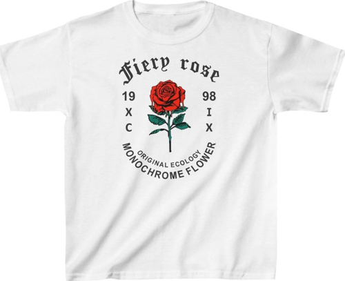 Çocuk Unisex Baskılı T-Shirt - Beyaz
