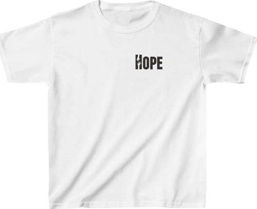 Unisex Çocuk Baskılı T-Shirt - Beyaz