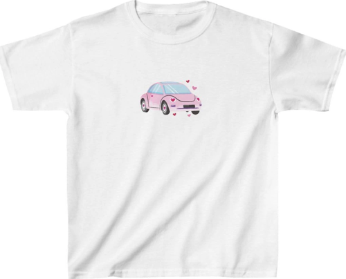Unisex Çocuk Baskılı T-Shirt - Beyaz