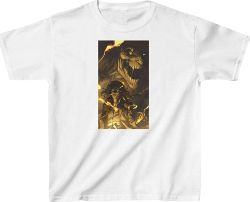 Unisex Çocuk Baskılı T-Shirt - Beyaz