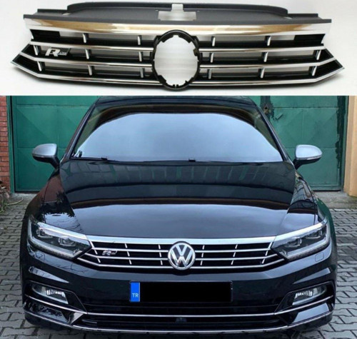 Vw Passat B8 Rline Ön Panjur Izgara 2015-2018 arası uyumlu