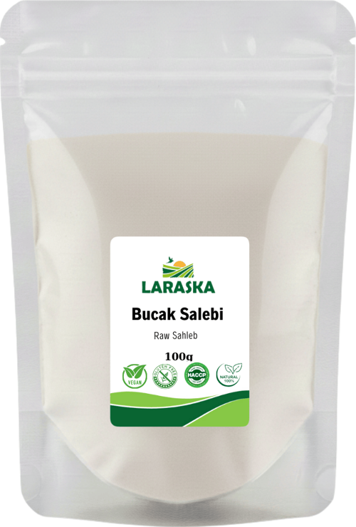 Saf Bucak Salep 100g - Raw Sahlep
