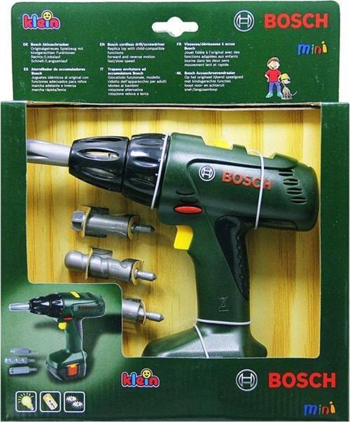 8402 Bosch Işıklı Oyuncak Matkap Seti