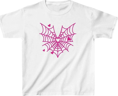 Unisex Çocuk Baskılı T-Shirt - Beyaz