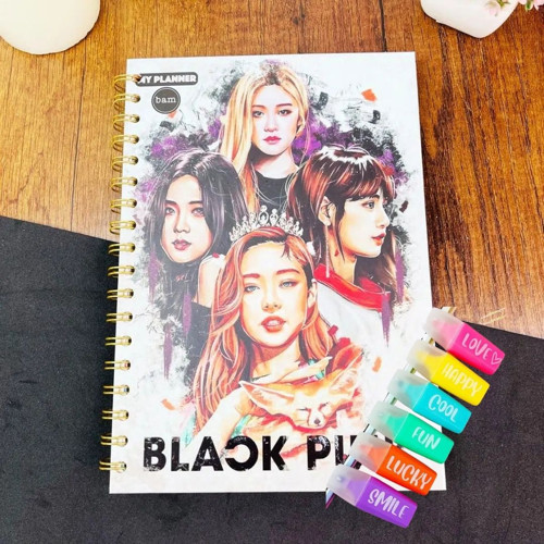 BTS Girl Konuşan Ajanda & Ruh Halim Keçeli Kalem Hediye Seti – K-Pop Temalı Motivasyonlu Planlayıcı