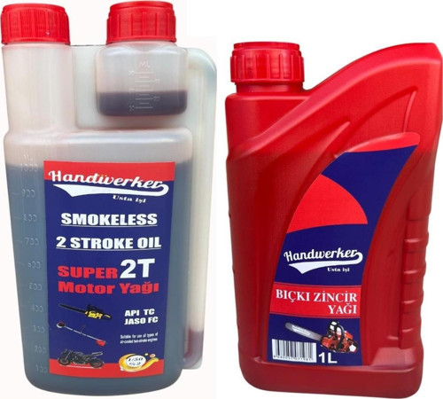 Motorlu Testere Zincir Ve Benzin Karışım Yağı