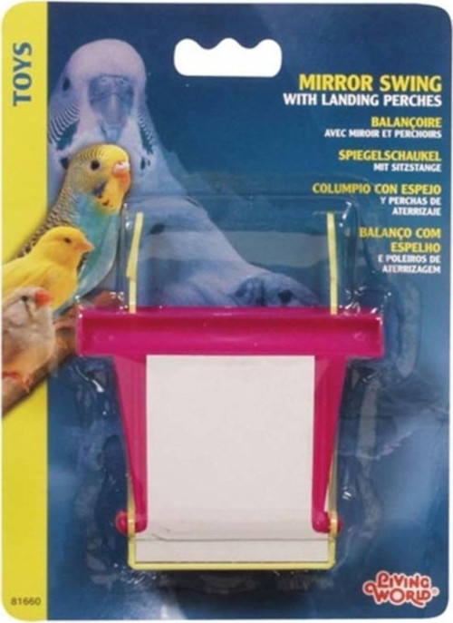 Kuşlar İçin Aynalı Salıncak