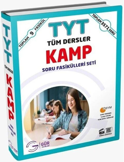 TYT Tüm Dersler Soru Fasikülleri Kamp Seti Gür Yayınları