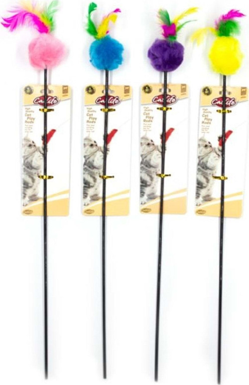 CATLİFE KEDİLER İÇİN OYUNCAK OLTA 50CM