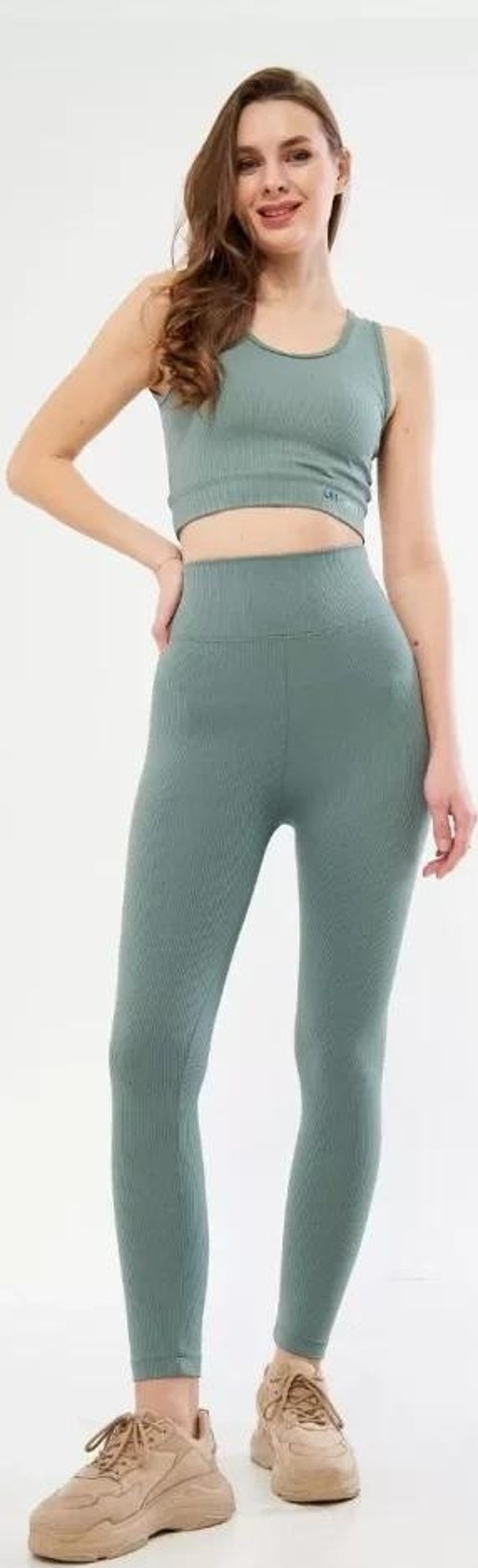 Crop Tayt İkili Spor Takımı