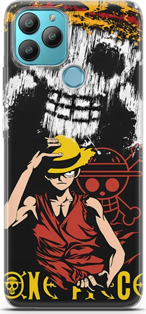 General Mobile Gm 22 Plus için Anime 24 Fit Baskılı One Piece Luffy II