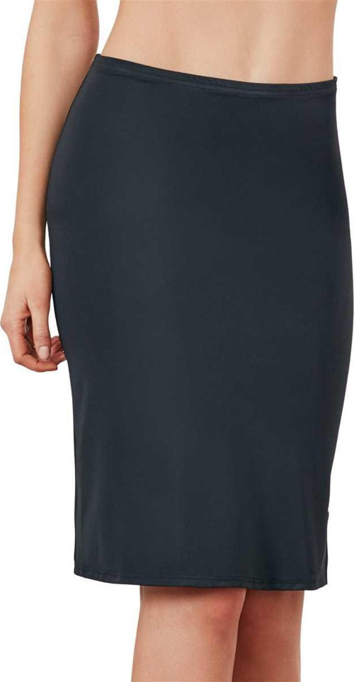 Kadın Mikropolyamid Esnek Kumaşlı Diz Altı Uzun Etek Altı Jüpon