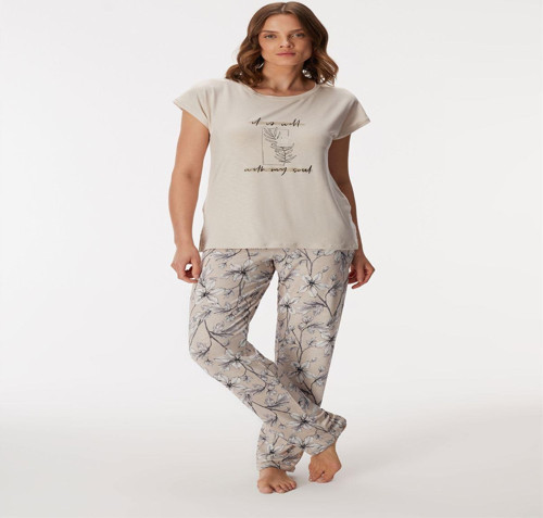 Kadın T-shirt Ve Pantolon Takım