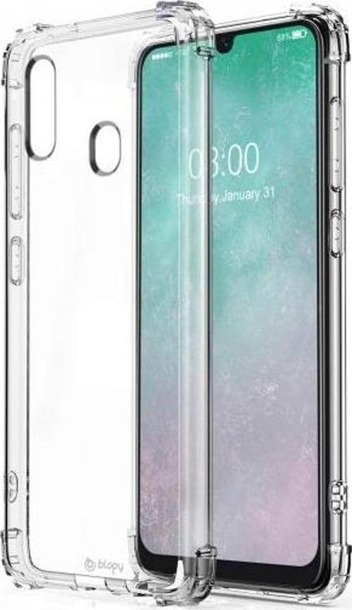 Galaxy A30 ile Uyumlu Crystal Fit Kılıf Crystal Clear