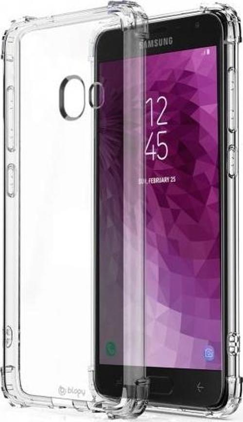 Galaxy J4 Plus ile Uyumlu Crystal Fit Kılıf Crystal Clear