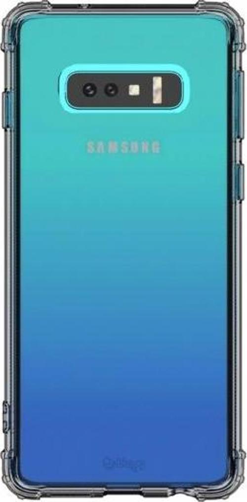 Galaxy S10e ile Uyumlu Crystal Fit Kılıf Smoke Black