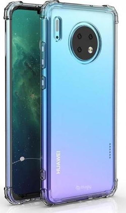 Mate 30 ile Uyumlu Crystal Fit Kılıf Crystal Clear