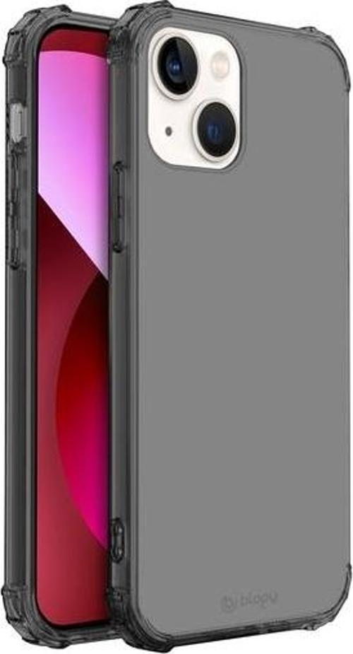 Blogy iPhone 13 ile Uyumlu Crystal Fit Kılıf Smoke Black