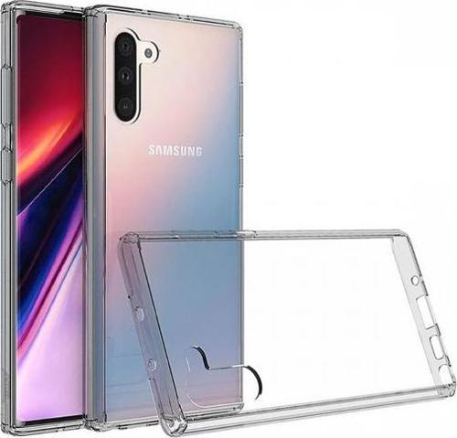 Galaxy Note 10 ile Uyumlu Air Hybrid Kılıf Smoke Black