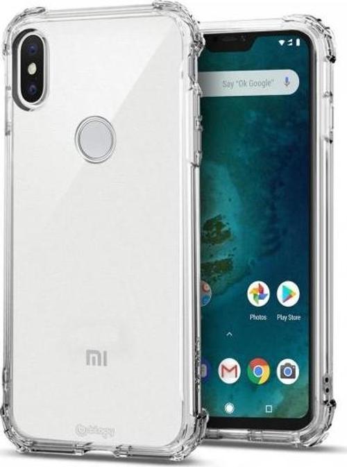 MI A2 Lite ile Uyumlu Crystal Fit Kılıf Crystal Clear
