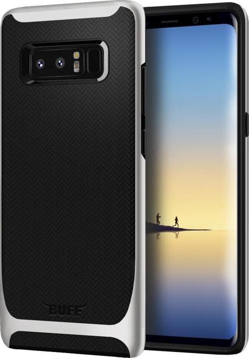 Galaxy Note 8 ile Uyumlu New Armor Kılıf Silver