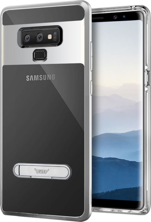 Galaxy Note 9 ile Uyumlu Air Bumper Kılıf Silver