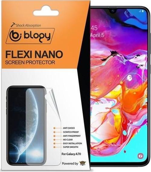 Blogy Galaxy A70 ile Uyumlu Flexi Nano Ekran Koruyucu