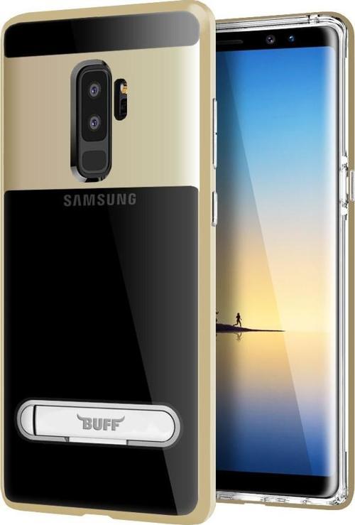 Galaxy S9 Plus ile Uyumlu Air Bumper Kılıf Gold
