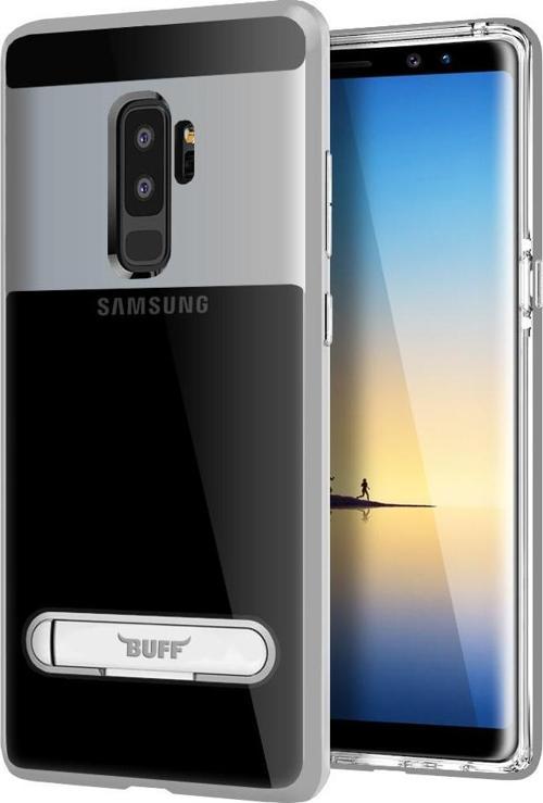 Galaxy S9 Plus ile Uyumlu Air Bumper Kılıf Silver