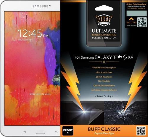Galaxy Tab S 8.4 ile Uyumlu Darbe Emici Film