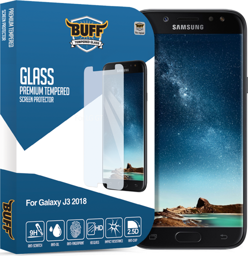 Glass Galaxy J3 2018 ile Uyumlu Ekran Koruyucu Cam