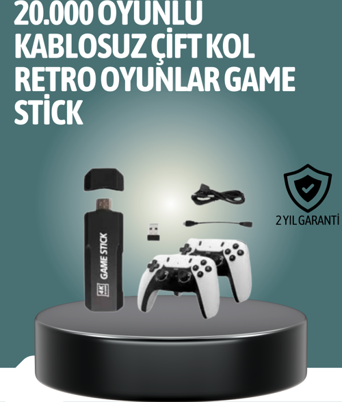 Çoklu Oyun Seçenekli TV Bağlantılı Oyun Konsolu