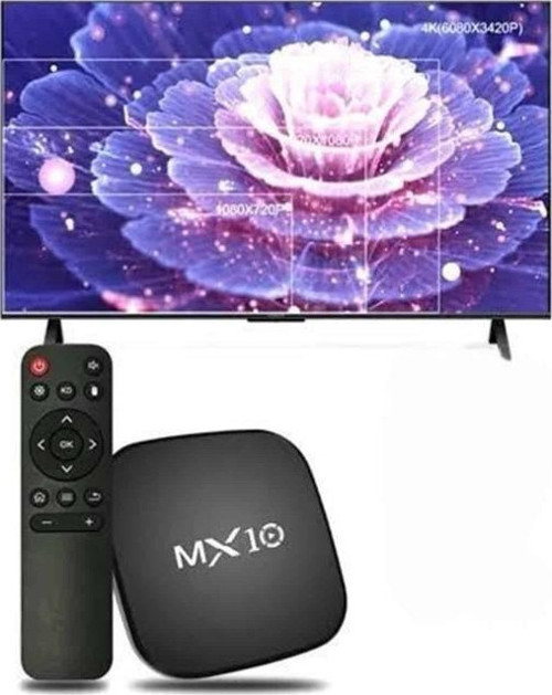 2.4G Wifi Tv Box Medya Oynatıcı TV Uyumlu MX Box Kutusu Android TV