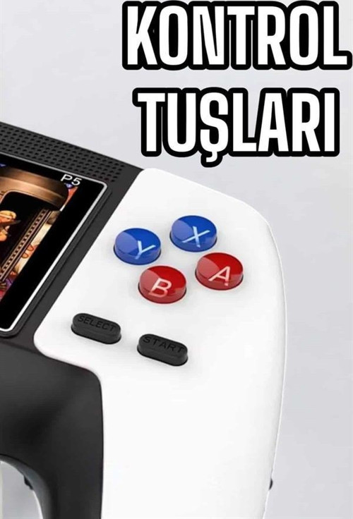 Gamepad 520 Retro Oyunlu Taşınabilir El Konsolu Atari