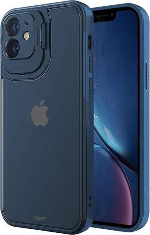iPhone 11 ile Uyumlu Hybrid Corner Kılıf Blue