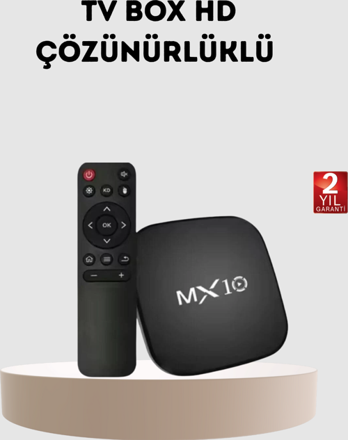 4K Ultra HD TV Kutusu – 8 GB Hafıza, Google Asistan, Chromecast, Dolby Destekli