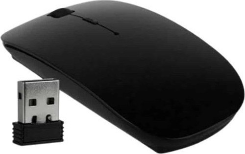 Siyah Wireless Kablosuz Sessiz Mouse Bluetooth Bağlantılı