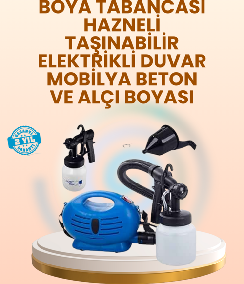 Hızlı Kurulumlu Boya Püskürtme Sistemi