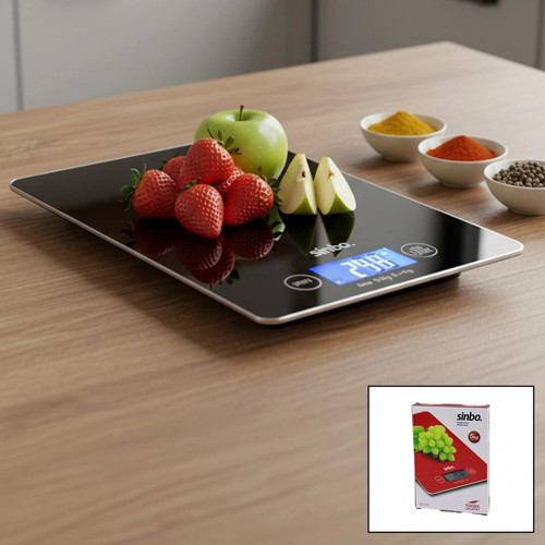 CAM MUTFAK TARTISI TERAZİ LCD EKRAN 5KG/1GR PİLLİ=CR2032 GR/OZ/ML/IB ÖLÇÜM SKS-4526 (5365)