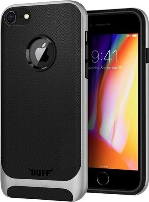 iPhone 7 ile Uyumlu New Armor Kılıf Silver