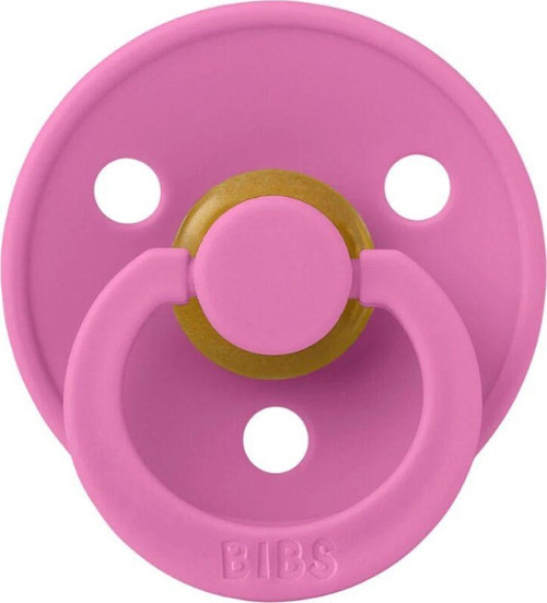 Bibs Colour Kauçuk Emzik 6-18 Ay Bubblegum