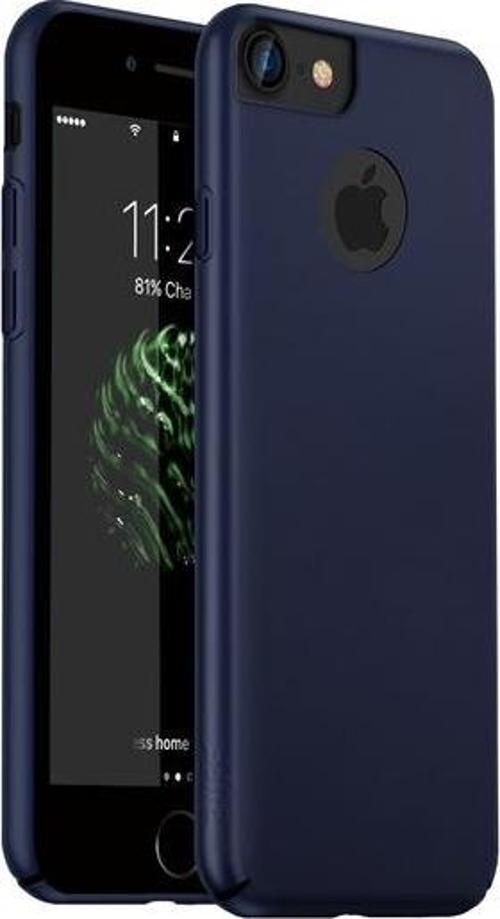 iPhone 7 ile Uyumlu Slim Fit Kılıf Dark Blue